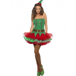 Kostým sexy vánoční elfka