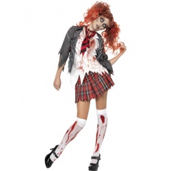 Kostým zombie žákyně