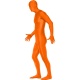 Morphsuit oranžový