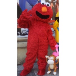 Maskot Red Elmo - Sesam Street