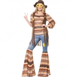 Kostým Hippie girl s vestou