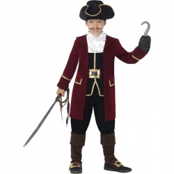 Dětský kostým pirátského kapitána