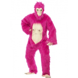 Kostým růžová gorila