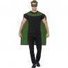 Plášť s maskou superhrdiny - Zelený