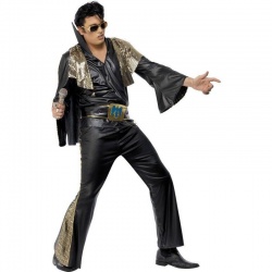 Kostým černý Elvis Presley