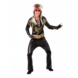 Rocker - pánský retro kostým 80. léta
