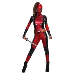 Dámský kostým Deadpool - deluxe