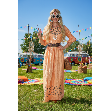 Exkluzivní retro hippie kostým