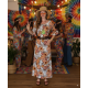 Kostým bohyně Hippies éry