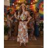 Kostým královna hippie večírku