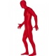 Červený morpsuite kostým - second Skin