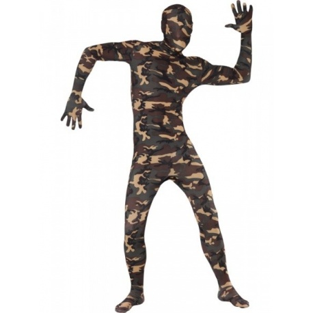 VOJENSKÝ MORPHSUIT - MASKÁČOVÝ SECOND SKIN